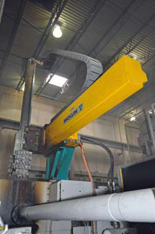 Wollin model PSM 2, two axis linear movement die sprayer Wollin model PSM 2, two axis linear movement die sprayer
