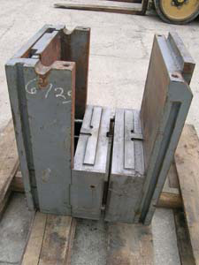 Used 12 x 15 standard duty, single unit, cold chamber master unit die holder