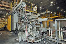 Buhler 1100 Ton Evolution high pressure cold chamber die casting machine cell in India Buhler 1100 Ton Evolution high pressure cold chamber die casting machine cell in India