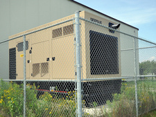 Caterpillar back-up generator