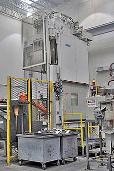 For sale Reis 100 ton used hydraulic trim press for die castings