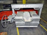Striko hot metal transfer ladle (bull ladle) for foundry and diecasting applications Striko hot metal transfer ladle (bull ladle) for foundry and diecasting applications