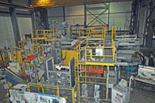 Three Buhler Evolution 3500 ton cold chamber High Pressure Die Cast (HPDC) machines (complete cells) - sold to customer in China for Engine Block Production Three Buhler Evolution 3500 ton cold chamber High Pressure Die Cast (HPDC) machines (complete cells) - sold to customer in China for Engine Block Production