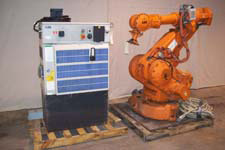 ABB model IRB 4400, 6 axis foundry robot for extracting die castings ABB model IRB 4400, 6 axis foundry robot for extracting die castings