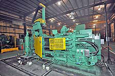 Toshiba model DC-350-CL-III used cold chamber high pressure aluminum die cast machine Toshiba model DC-350-CL-III used cold chamber high pressure aluminum die cast machine