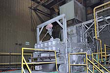 Modern Equipment Co Inc model AL-3000 shaft type aluminum reverb furnace