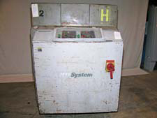 Mokon model 64236-B4, used 2 zone, 36 KW per zone hot oil type temperature application control unit Mokon model 64236-B4, used 2 zone, 36 KW per zone hot oil type temperature application control unit
