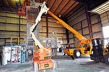 Modern Equipment Company Inc used 4000 lb/hr aluminum melting/holding furnace