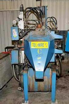 Techmire model 22H second hand hot chamber high pressure zinc diecasting machine Techmire model 22H second hand hot chamber high pressure zinc diecasting machine