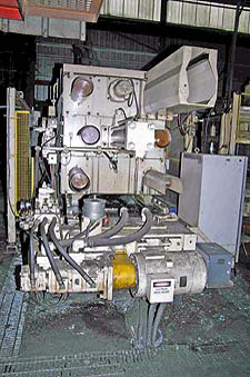 Toyo model DB-800T-VC2P used cold chamber aluminum high pressure die cast machine