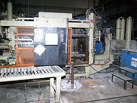 HPM II-400-A 400 ton die cast machine - Complete Cell