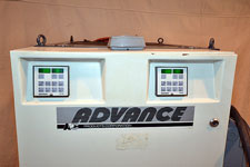 Used Advance Regloplas oil heater, Dual Zone, 12 KW per Zone Die Temperature Control Unit Used Advance Regloplas oil heater, Dual Zone, 12 KW per Zone Die Temperature Control Unit