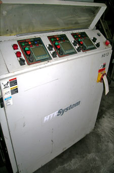 Used Mokon Three Zone, 24 KW per Zone Hot Oil Temperature Controller Used Mokon Three Zone, 24 KW per Zone Hot Oil Temperature Controller