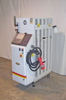 Used Sterlco oil heater, Single Zone 48 KW Hot Oil Unit with 2 hp pump Used Sterlco oil heater, Single Zone 48 KW Hot Oil Unit with 2 hp pump