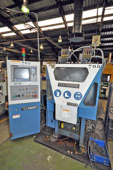Techmire hot chamber high pressure die casting machine Techmire hot chamber high pressure die casting machine