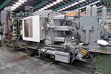 Toyo model BD-500V4-N, 500 ton cold chamber aluminum Toyo model BD-500V4-N, 500 ton cold chamber aluminum