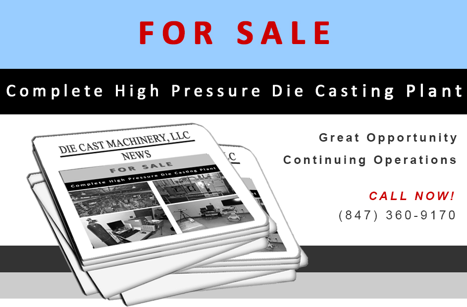 Midwest Complete High Pressure Die Casting Company For Sale