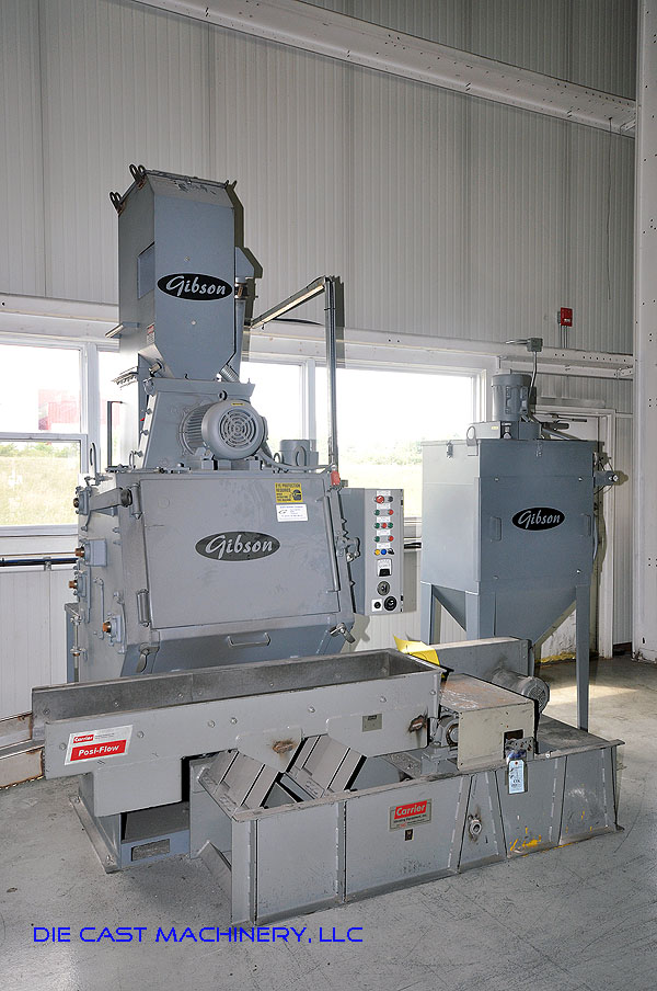 Gibson Rubber Belt Tumble Blast Machine