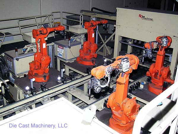 RC Machine Automatic Foundry Robots