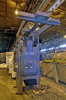 Pangborn Spinner Hanger Hook Machine