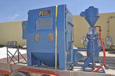 Surface Blasting Systems Glove in Cabinet Blast Machine