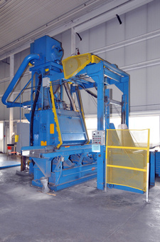 Wheelabrator Tumble Blast Machine