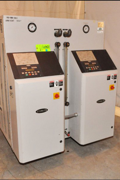 Used Sterlco 96 kW Dual Zone Hot Oil Unit for Sale